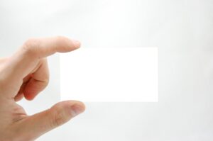 business card, business, the hand